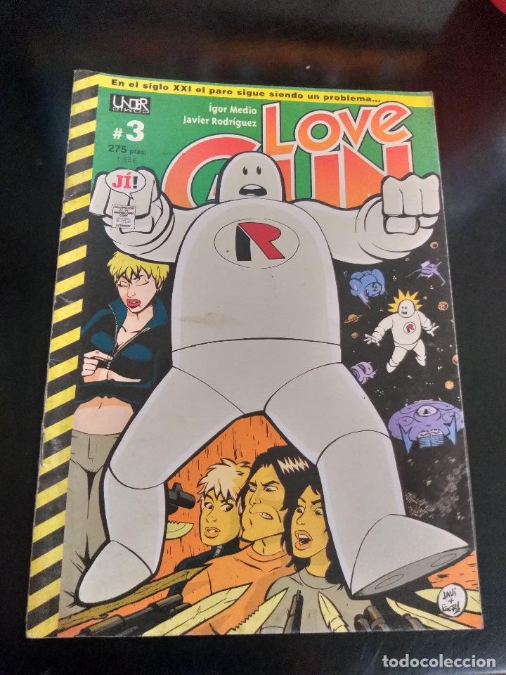 C&oacute;mics: LOVE GUN N&ordm; 3 - IGOR MEDIO, JAVIER RODRIGUEZ, UNDER COMIC - Foto 1