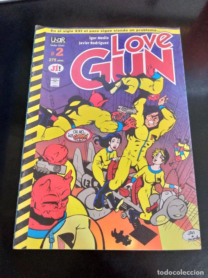 C&oacute;mics: LOVE GUN N&ordm; 2 - IGOR MEDIO, JAVIER RODRIGUEZ, UNDER COMIC - Foto 1