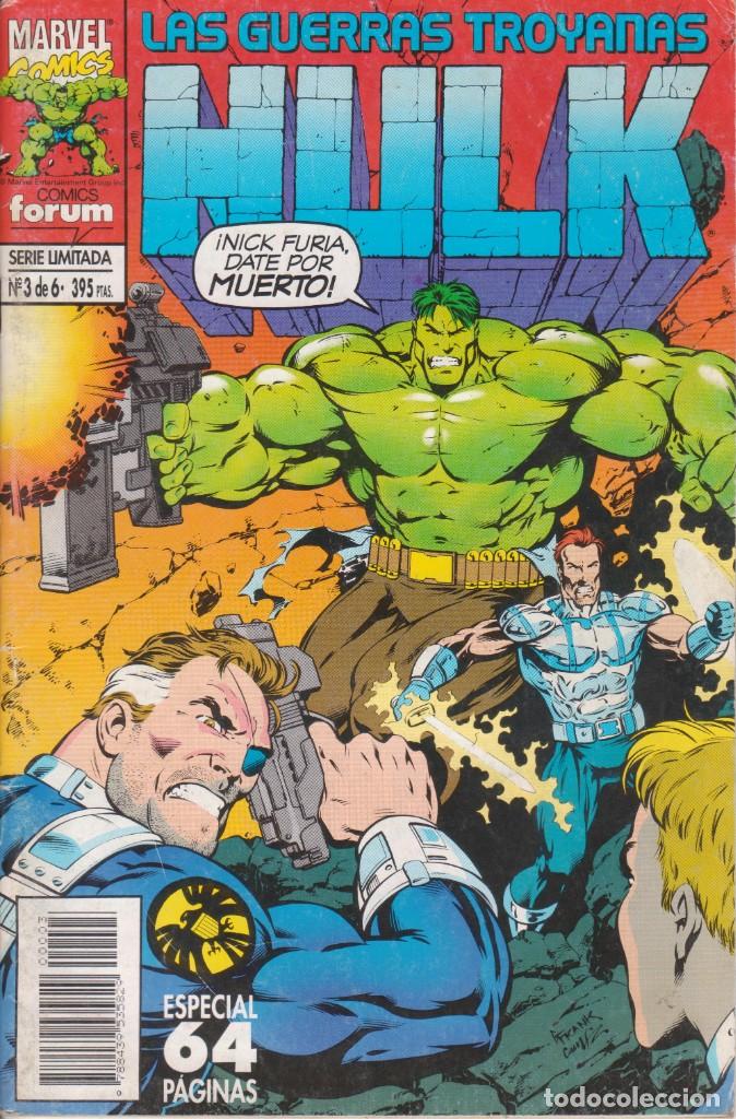 C&oacute;mics: COMIC MARVEL HULK &rdquo;LAS GUERRAS TROYANAS&rdquo; N&ordm; 3 ED.PLANETA / FORUM 64 PGS. - Foto 1