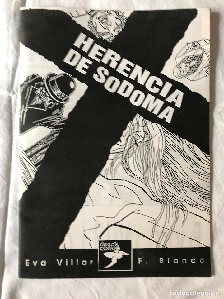 Fumetti: COMIC HERENCIA DE SODOMA Y LA MUJER DEL CHAMBERLAN, LA VILLA MU&Ntilde;OZ, EVA VILLAR, ZARAGOZA, DEPO COMIC
