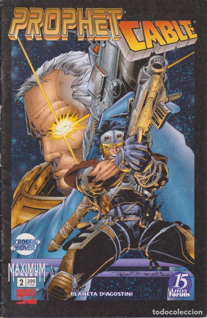 C&oacute;mics: COMIC CROSS OVER &rdquo;PROPHET / CABLE&rdquo; N&ordm; 2 MAXIMUM PRESS / MARVEL ED.PLANETA - Foto 1