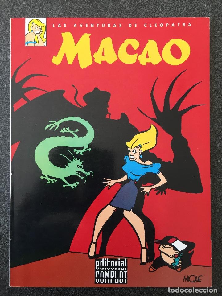 C&oacute;mics: MACAO - LAS AVENTURAS DE CLEOPATRA - MIQUE - EDITORIAL COMPLOT - 1987 - &iexcl;COMO NUEVO! - Foto 1