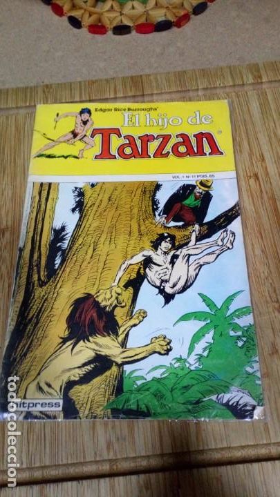 C&oacute;mics: Tarzan El Hijo de Tarzan Vol. 1 N&ordm; 11 Hitpress - Foto 1