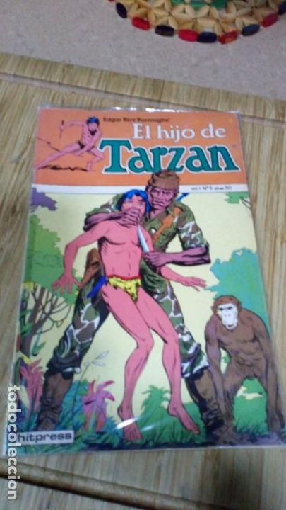 C&oacute;mics: Tarzan El Hijo de Tarzan Vol. 1 N&ordm; 5 Hitpress - Foto 1