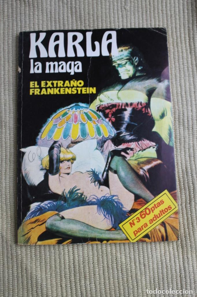 C&oacute;mics: KARLA LA MAGA N&ordm; 3: EL EXTRA&Ntilde;O FRANKESTEIN - Foto 1