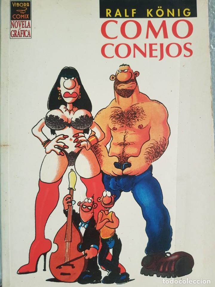 C&oacute;mics: Comic Novela gr&aacute;fica - Como Conejos - Ralf K&ouml;nig - Primera edici&oacute;n 2003 - Ediciones La Cupula - Foto 1