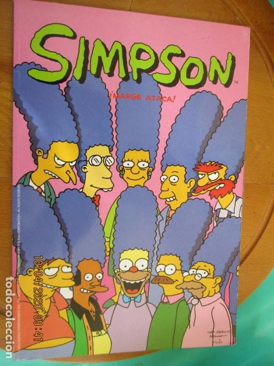 C&oacute;mics: SIMPSON ! MARGE ATACA ! Matt Groening. Comic Bongo-2004 - Foto 1