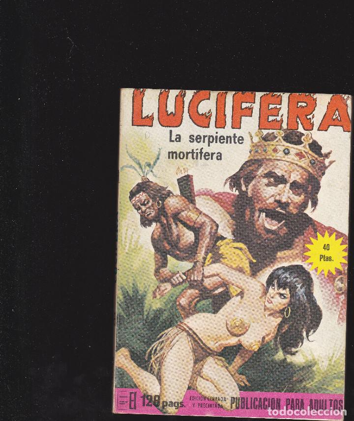C&oacute;mics: LUCIFERA - N&ordm; 20 DE 38 - LA SERPIENTE MORTIFERA - 1976 - ELVIBERIA - - Foto 1