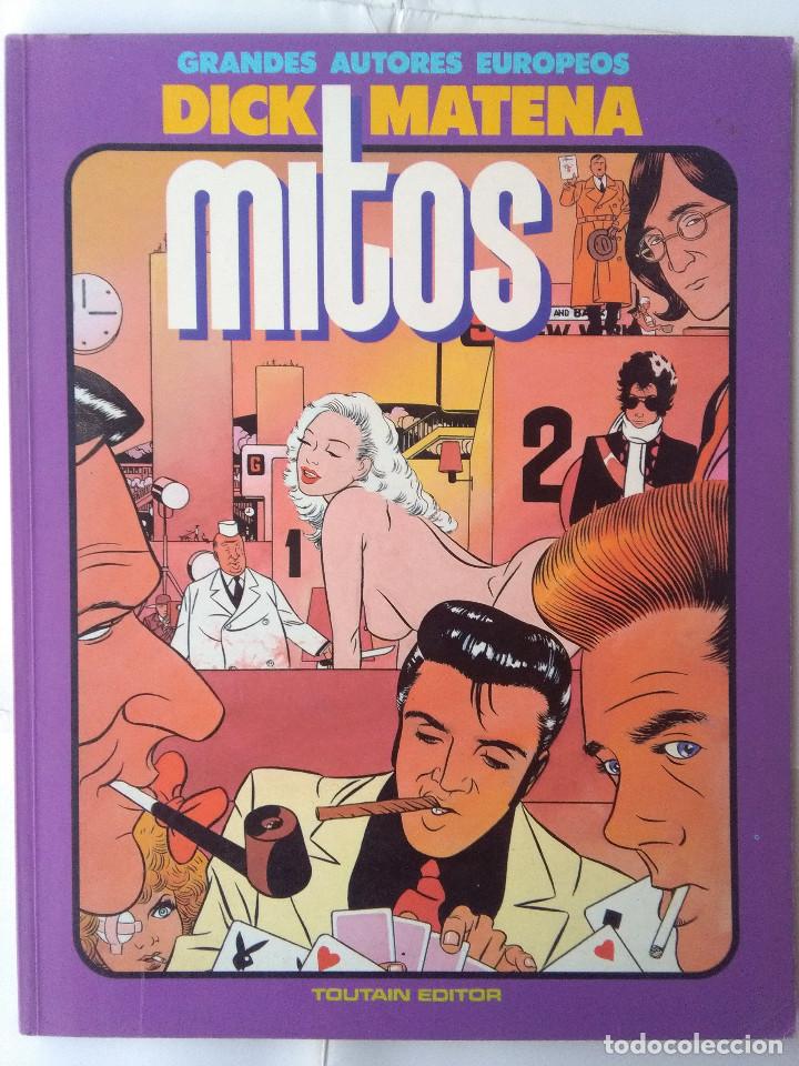 C&oacute;mics: GRANDES AUTORES EUROPEOS-DICK MATENA-MITOS-TOUTAIN EDITOR