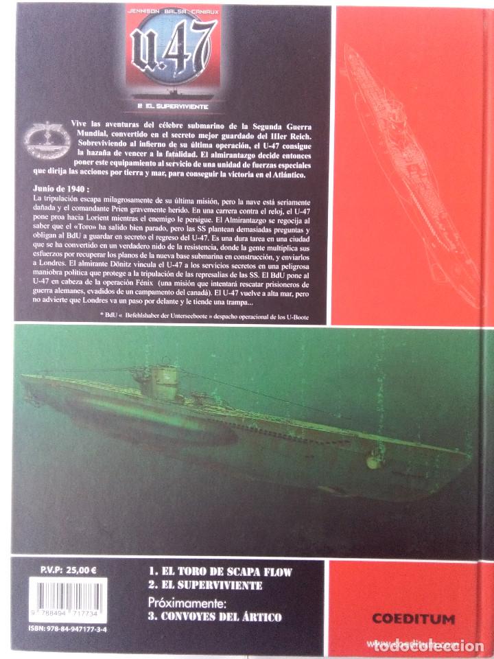 C&oacute;mics: U.47 2.EL SUPERVIVIENTE-COEDITUM EDICIONES - Foto 4