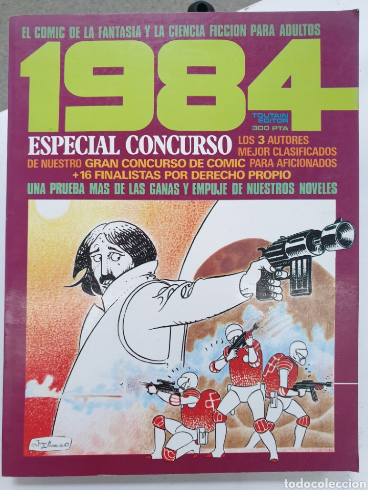 C&oacute;mics: 1984. TOUTAIN EDITOR. CONCURSO DE C&Oacute;MICS - Foto 1