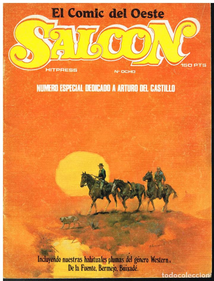 C&oacute;mics: SALOON - EL COMIC DEL OESTE - NUMERO ESPECIAL DEDICADO A ARTURO DEL CASTILLO - 1981 - Foto 1