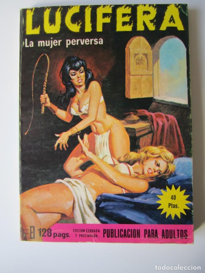 C&oacute;mics: LUCIFERA (1976, ELVIBERIA) 12 &middot; 1976 &middot; LA MUJER PERVERSA - Foto 1