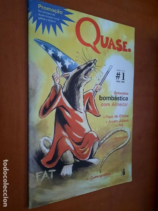 C&oacute;mics: QUASE 1. AUTOPUBLICADO. GRAPA. BRASIL. BUEN ESTADO. DIFICIL. EN PORTUGU&Eacute;S