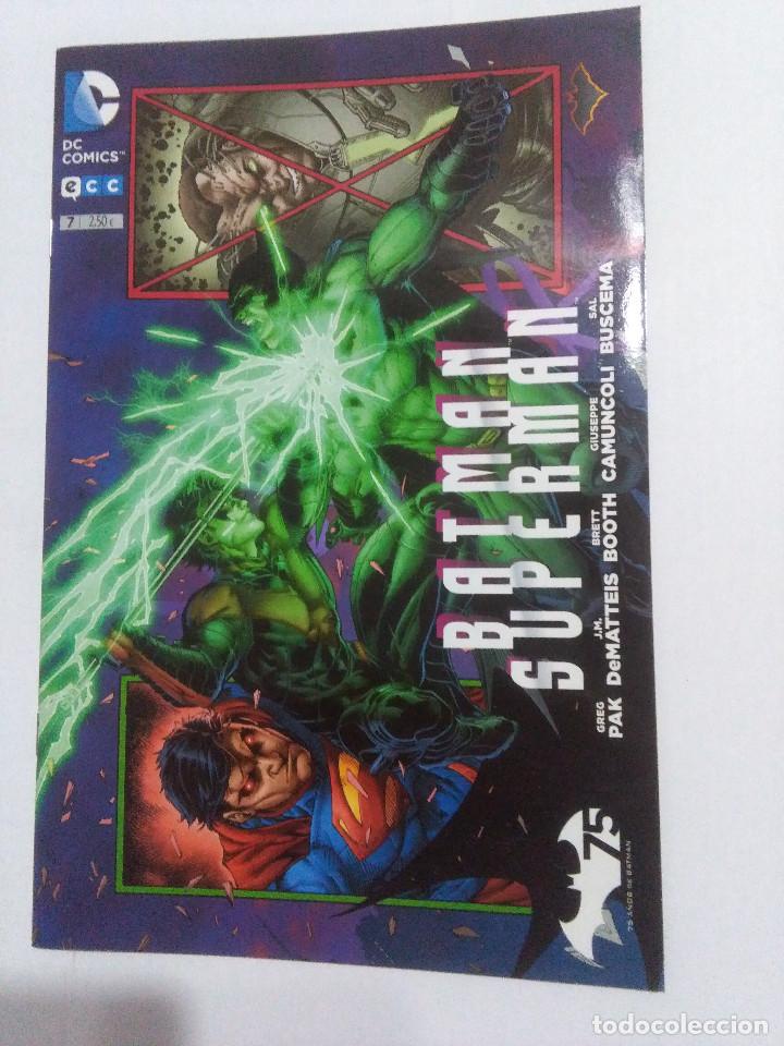 C&oacute;mics: BATMAN SUPERMAN 7-DC ECC COMICS - Foto 1