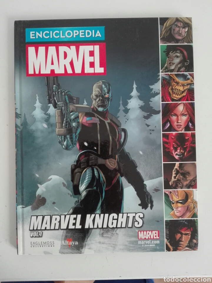 C&oacute;mics: MARVEL KNIGHTS-2 TOMOS- ENCICLOPEDIA MARVEL --MARVEL-ALTAYA - Foto 3