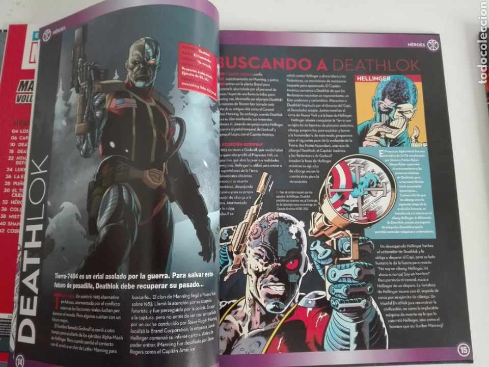 C&oacute;mics: MARVEL KNIGHTS-2 TOMOS- ENCICLOPEDIA MARVEL --MARVEL-ALTAYA - Foto 11