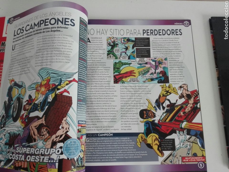 C&oacute;mics: MARVEL KNIGHTS-2 TOMOS- ENCICLOPEDIA MARVEL --MARVEL-ALTAYA - Foto 14