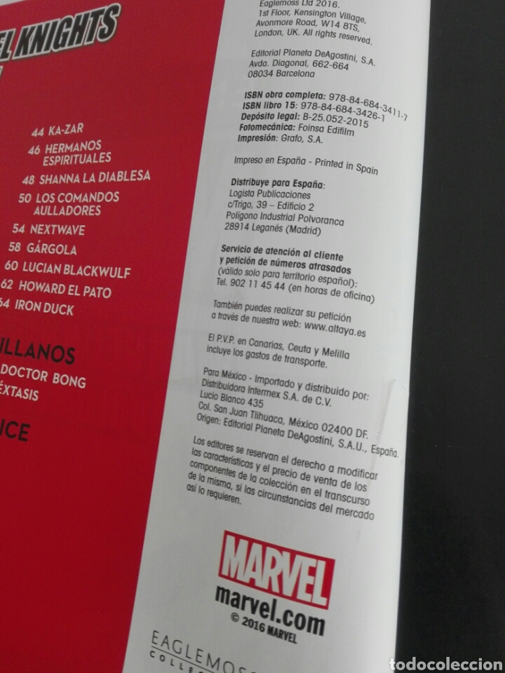 C&oacute;mics: MARVEL KNIGHTS-2 TOMOS- ENCICLOPEDIA MARVEL --MARVEL-ALTAYA - Foto 18