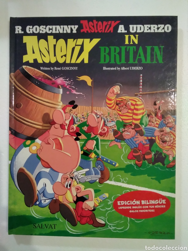 C&oacute;mics: ASTERIX IN BRITAIN EDICION BILINGUE - Foto 1