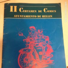 Cómics: ALBACETE, II CERTAMEN DE COMICS HELLIN AÑO 1989, GRAN TAMAÑO M 44 PÁGINAS. BIEN CONSERVADO