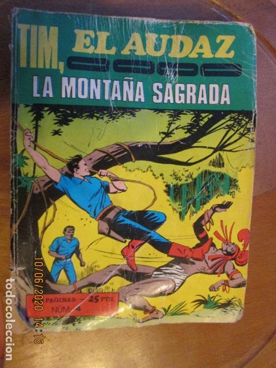 C&oacute;mics: TIM, EL AUDAZ - LA MONTA&Ntilde;A SAGRADA - N&ordm; 4 - EUREDIT 1970. - Foto 1