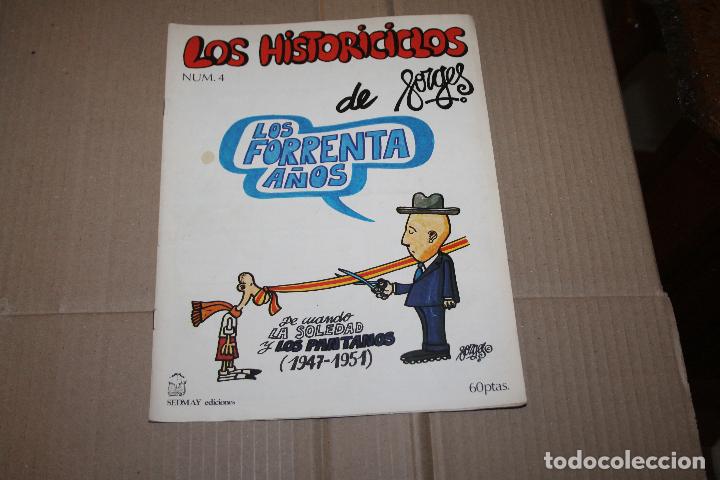 C&oacute;mics: LOS HISTORICICLOS N&ordm; 4, CON FORGES, EDICIONES SEDMAY - Foto 1