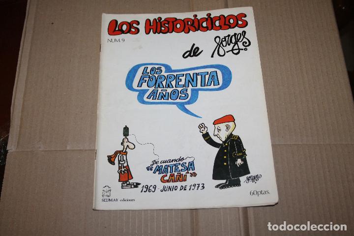 C&oacute;mics: LOS HISTORICICLOS N&ordm; 9, CON FORGES, EDICIONES SEDMAY - Foto 1