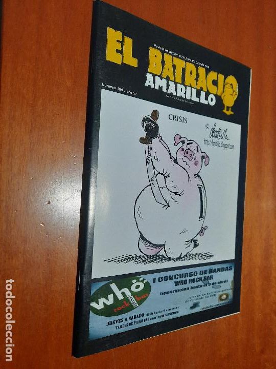 C&oacute;mics: EL BATRACIO AMARILLO 164. VARIOS AUTORES. REVISTA DE HUMOR. BUEN ESTADO. DIFICIL, E10 4