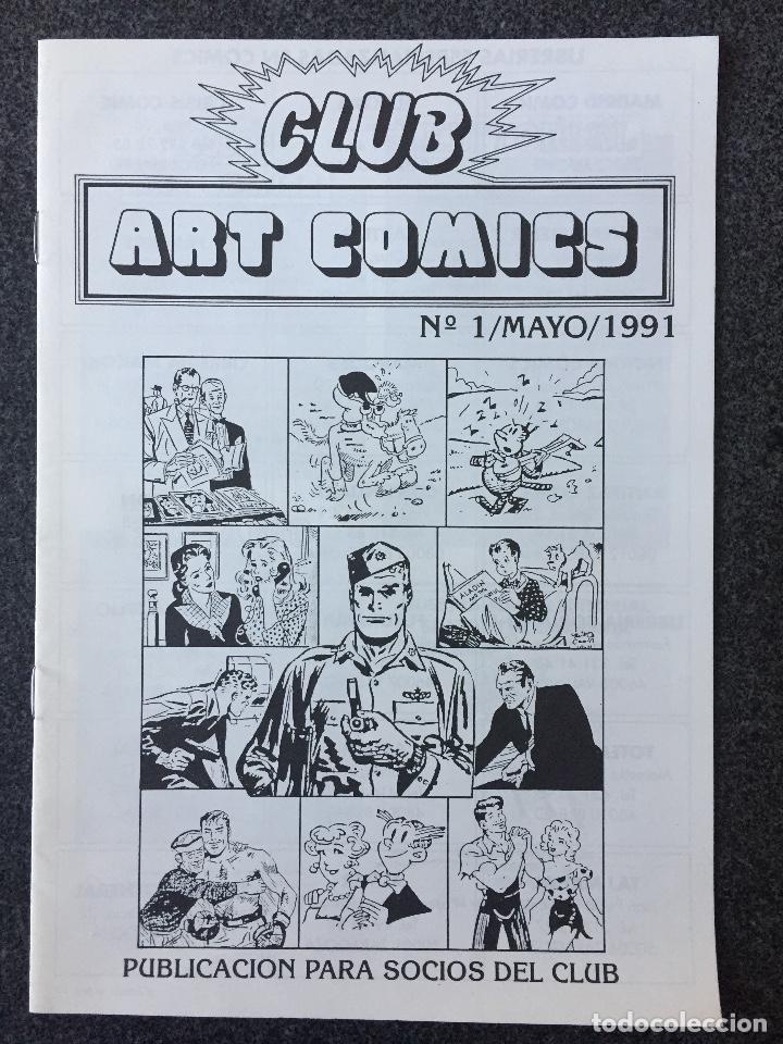 C&oacute;mics: CLUB ART COMICS N&ordm; 1 - EDICIONES ESEUVE - 1991 - &iexcl;COMO NUEVO! - Foto 1