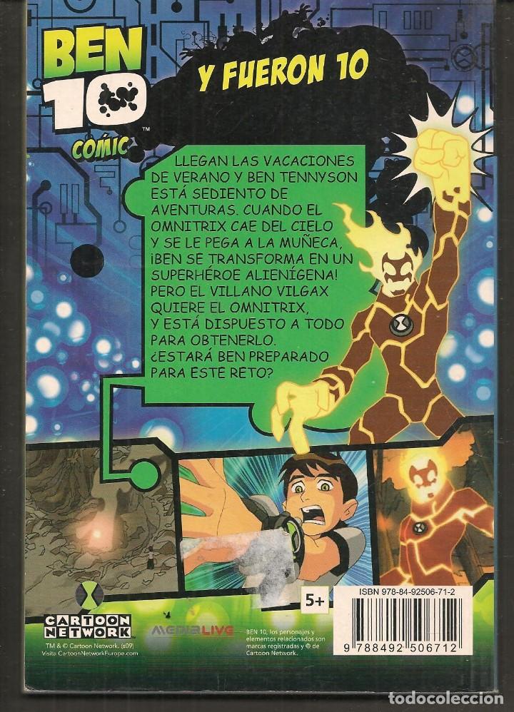 C&oacute;mics: BEN10 Y FUERON 10. C&Oacute;MIC. CARTOON NETWORK (C/A40) - Foto 2