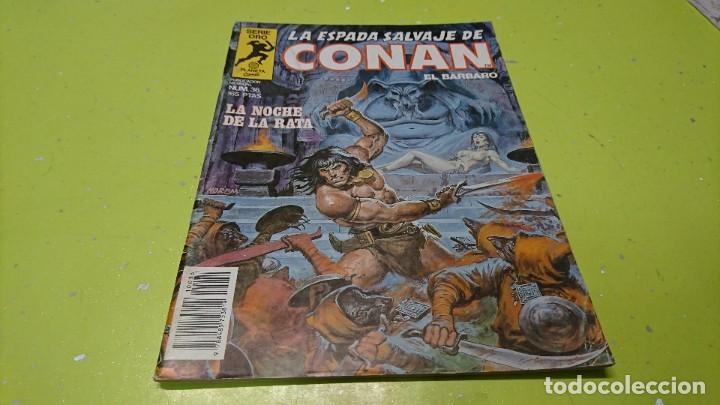 C&oacute;mics: C&Oacute;MIC LA ESPADA SALVAJE DE CONAN EL B&Aacute;RBARO, N&deg; 36 - Foto 1