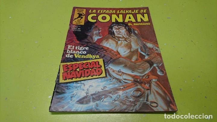 C&oacute;mics: C&Oacute;MIC LA ESPADA SALVAJE DE CONAN EL B&Aacute;RBARO, N&deg; 46 - Foto 1