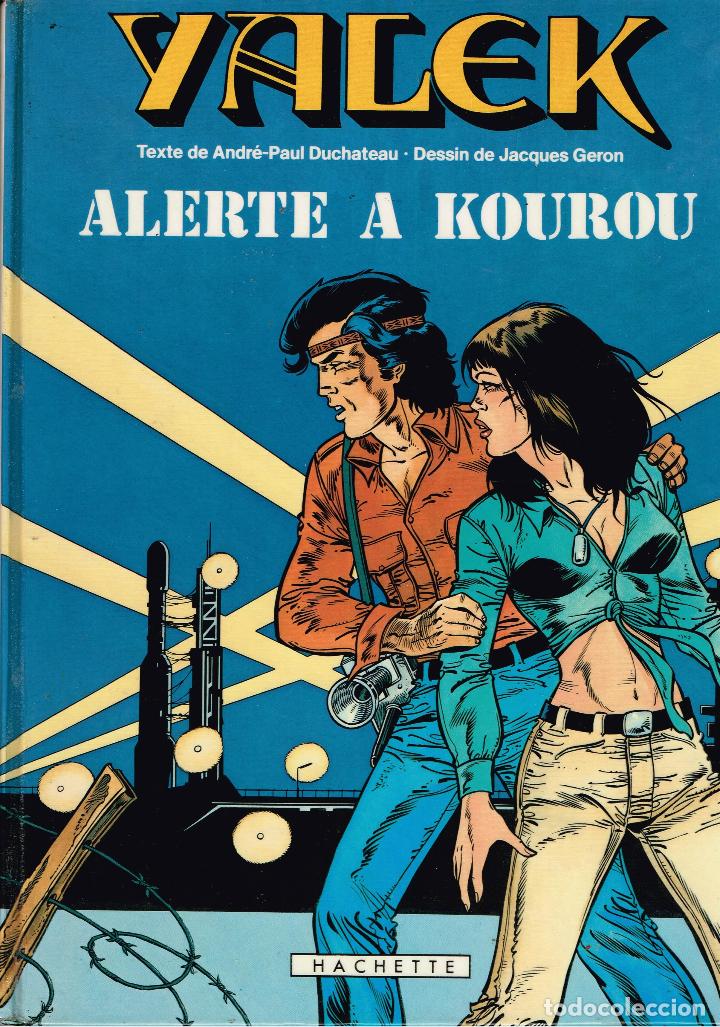 C&oacute;mics: Yalek,Viking,Alerte a Kourou,Editions Hachette. (franc&eacute;s,procede biblioteca)