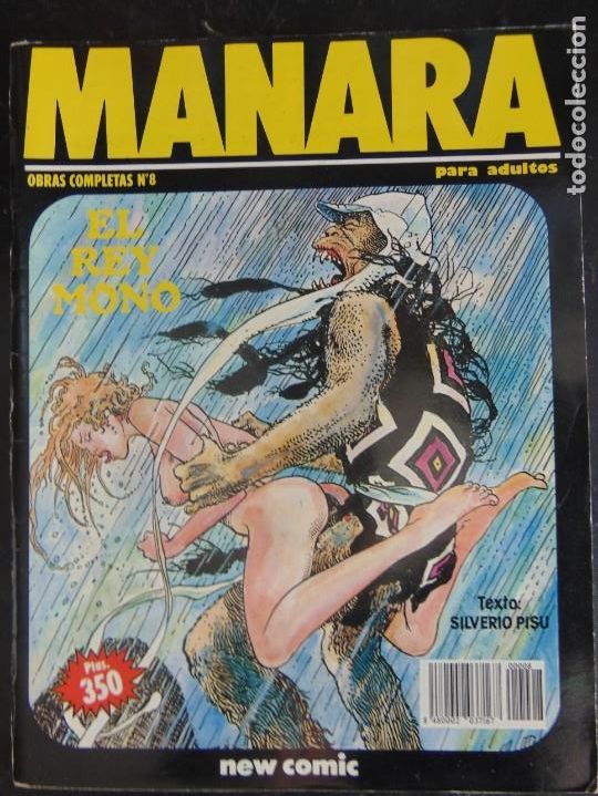 C&oacute;mics: MANARA N&ordm; 8 : EL REY MONO - Foto 1