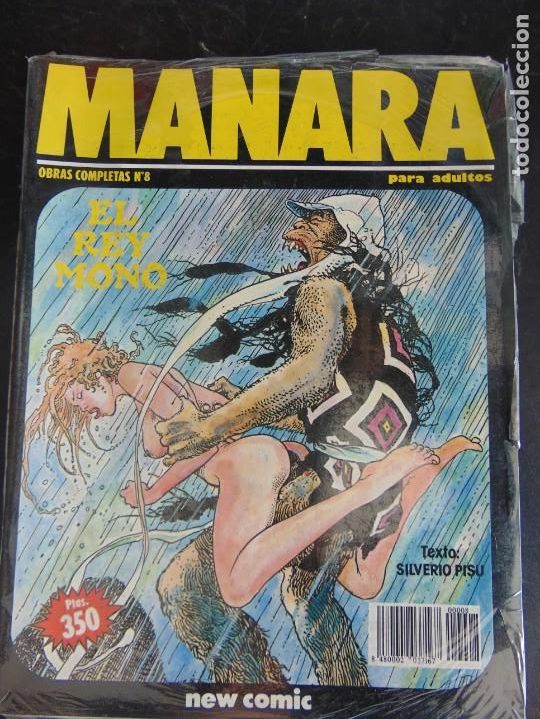C&oacute;mics: MANARA N&ordm; 8 : EL REY MONO - Foto 1