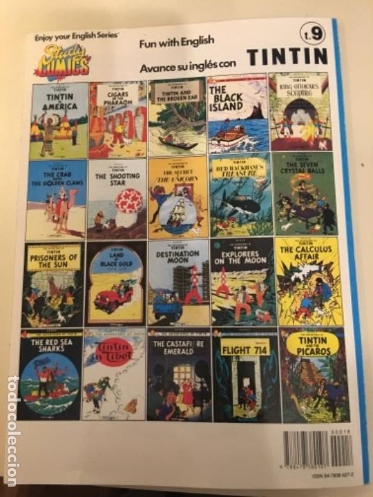 C&oacute;mics: Tint&iacute;n The Blue Lotus en ingl&eacute;s - Foto 2