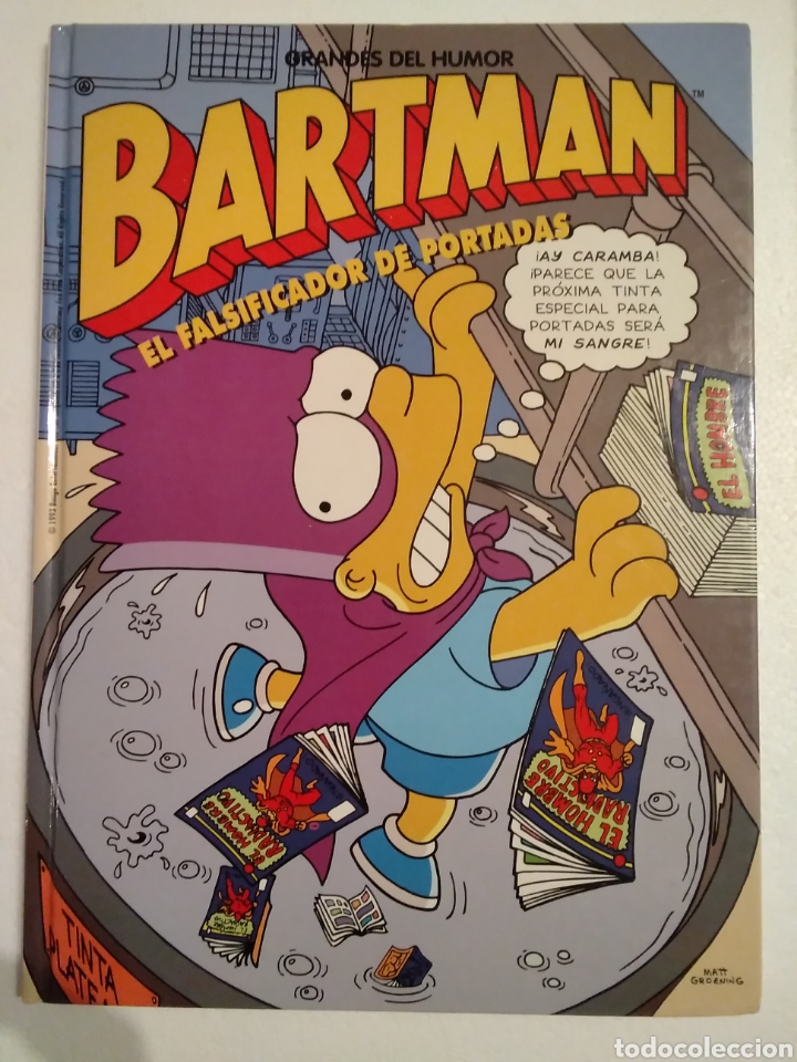 C&oacute;mics: BARTMAN EL FALSIFICADOR DE PORTADAS - Foto 1