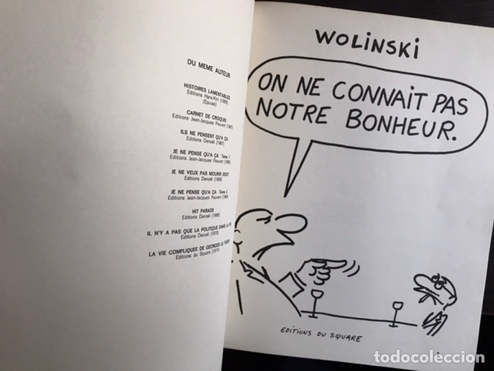C&oacute;mics: Wolinski. Dos c&oacute;mics. - Foto 7