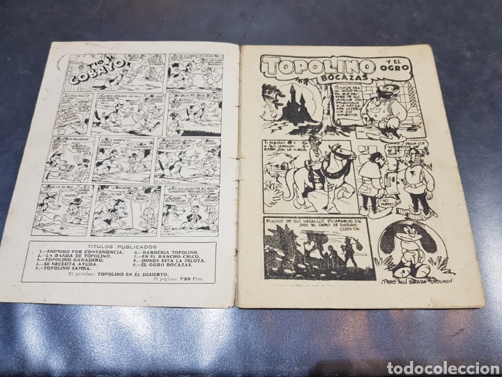 C&oacute;mics: Topolino 9 el ogro bocazas c&oacute;mic - Foto 3
