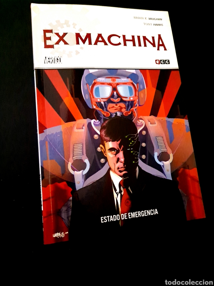 C&oacute;mics: DE KIOSCO EX MACHINA 1 ESTADO DE EMERGENCIA ECC VERTIGO - Foto 1