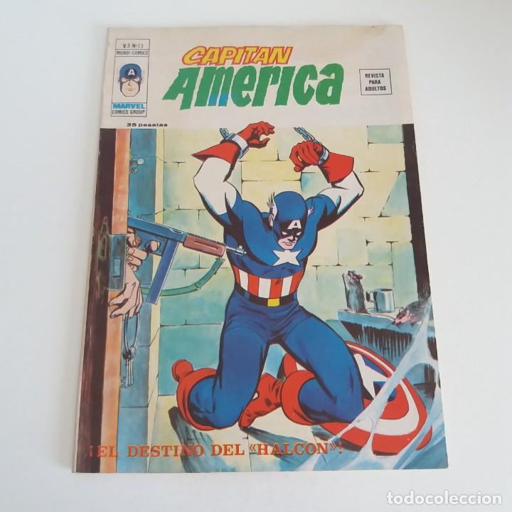 C&oacute;mics: V&eacute;rtice capit&aacute;n am&eacute;rica volumen 3 n&uacute;mero 13 - Foto 1