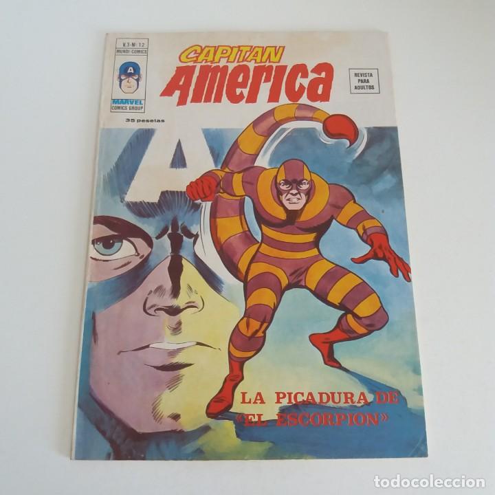C&oacute;mics: V&eacute;rtice capit&aacute;n am&eacute;rica volumen 3 n&uacute;mero 12 - Foto 1