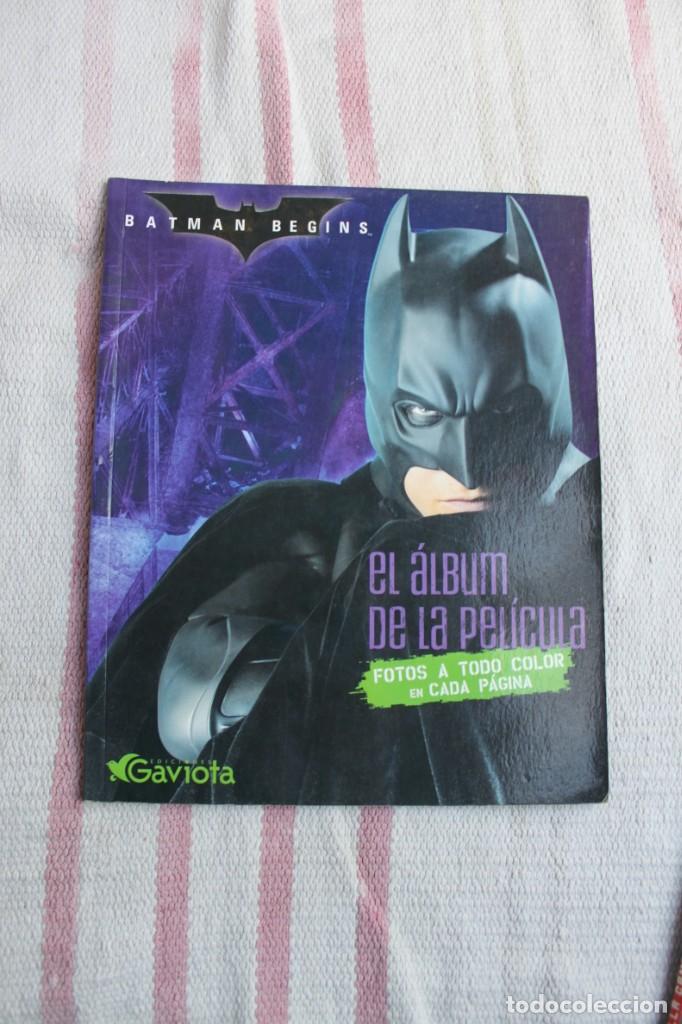 C&oacute;mics: BATMAN BEGINS : EL ALBUM DE LA PELICULA EDICIONES GAVIOTA - Foto 1