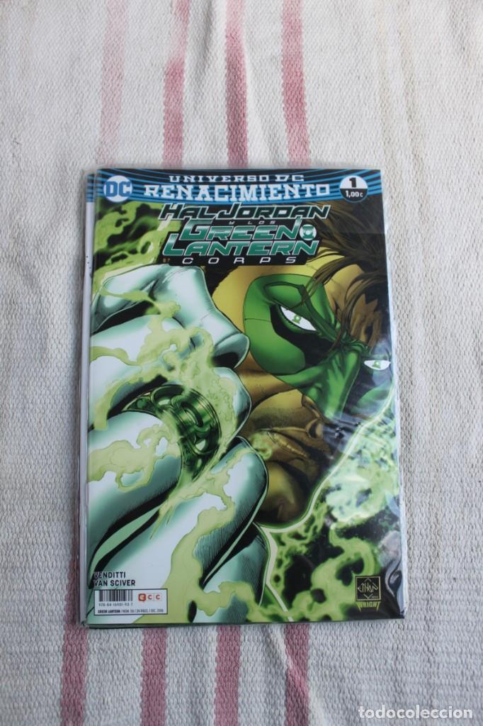 C&oacute;mics: DC COMIC N&ordm; 1 UNIVERSO DE RENACIMIENTO HAL JORDAN Y LOS GREEN LANTERN CORPS - Foto 1