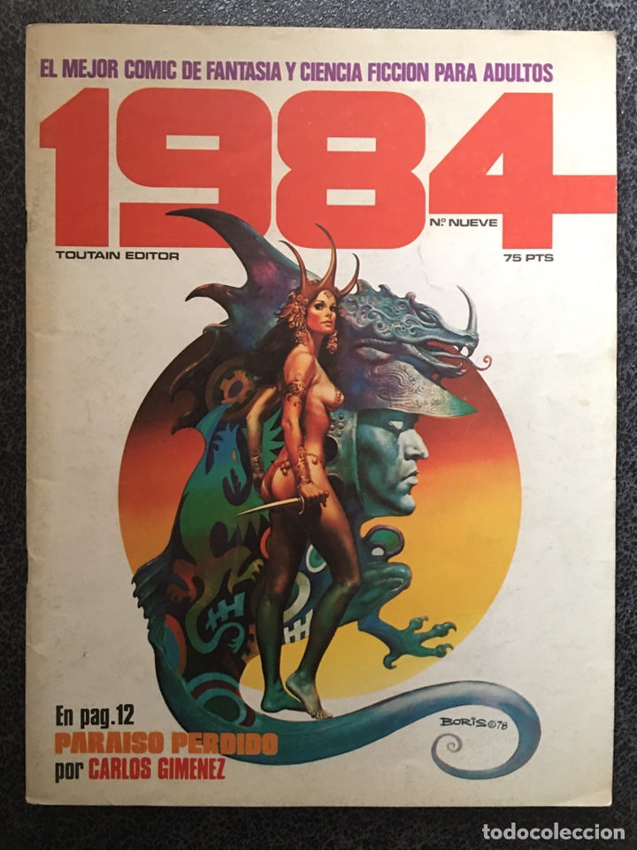 C&oacute;mics: 1984 - N&Uacute;MERO NUEVE - A&Ntilde;O 1979 - Foto 1