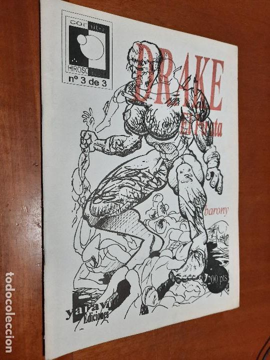 Comics: DRAKE EL PIRATA 3. BARONY. GRAPA. AUTOPUBLICADO. R&Uacute;STICA. BUEN ESTADO. DIFICIL