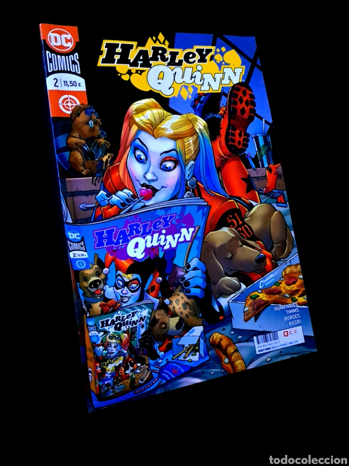 C&oacute;mics: DE KIOSCO HARLEY QUINN 2 ECC DC COMICS - Foto 1