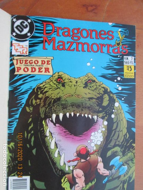 C&oacute;mics: DRAGONES Y MAZMORRAS N&ordm; DEL 7 AL 1 JUEGO DE PODER - TERCERA PARTE DC - Foto 3