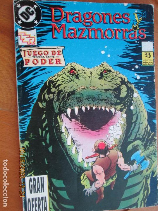 C&oacute;mics: DRAGONES Y MAZMORRAS N&ordm; DEL 7 AL 1 JUEGO DE PODER - TERCERA PARTE DC - Foto 1